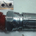 High pressure rubber hose assembly